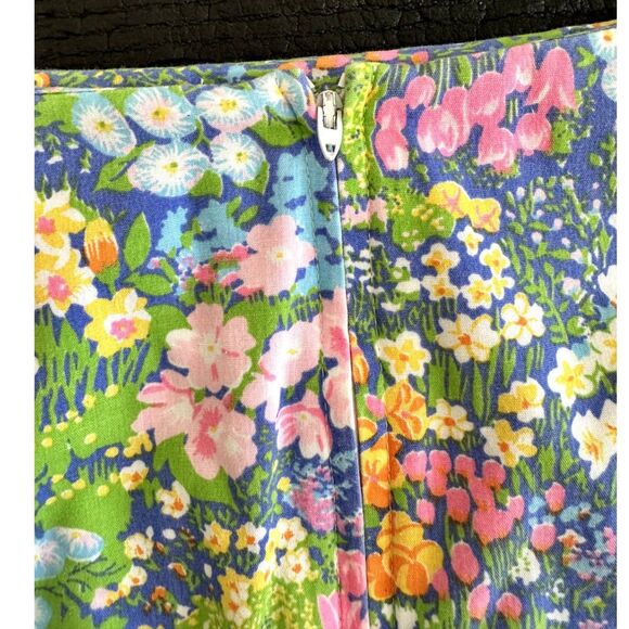Vintage 80s Sandpiper Classics Pastel Cottagecore Floral Skirt size Womens 16 - Picture 5 of 10
